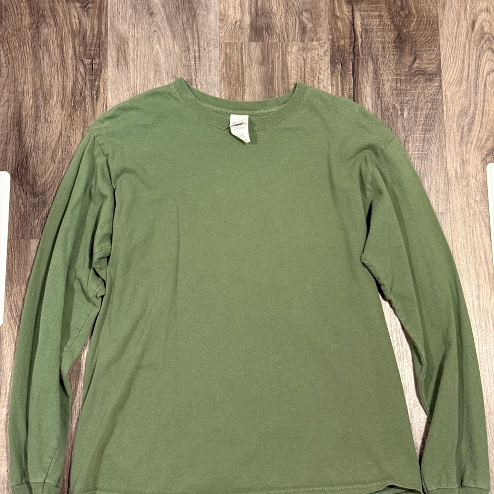 Green Long Sleeve Shirt